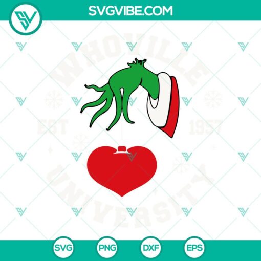 Whoville University Est 1957 SVG Download Bundle, University Of Whoville 2