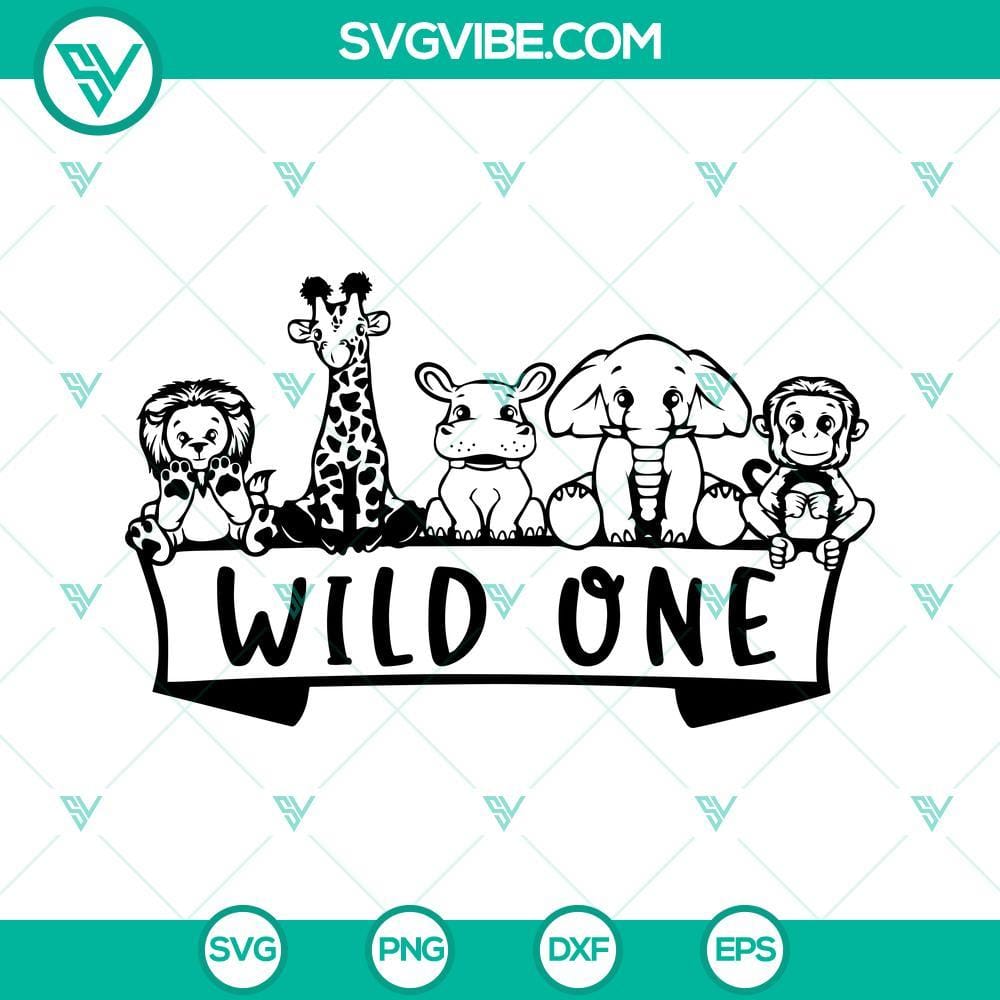 wild-one-svg-1st-birthday-svg-zoo-animal-svg-wild-animal-svg-wild-birthday-svg-one-svg-10-mockup.jpg Wild One SVG images featuring 1st birthday and zoo animal designs, including wild and cute animal SVG files for crafting projects.