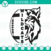 Wildcats football embroidery designs digital download, sports file - ideal for sports enthusiasts and clothing customization.