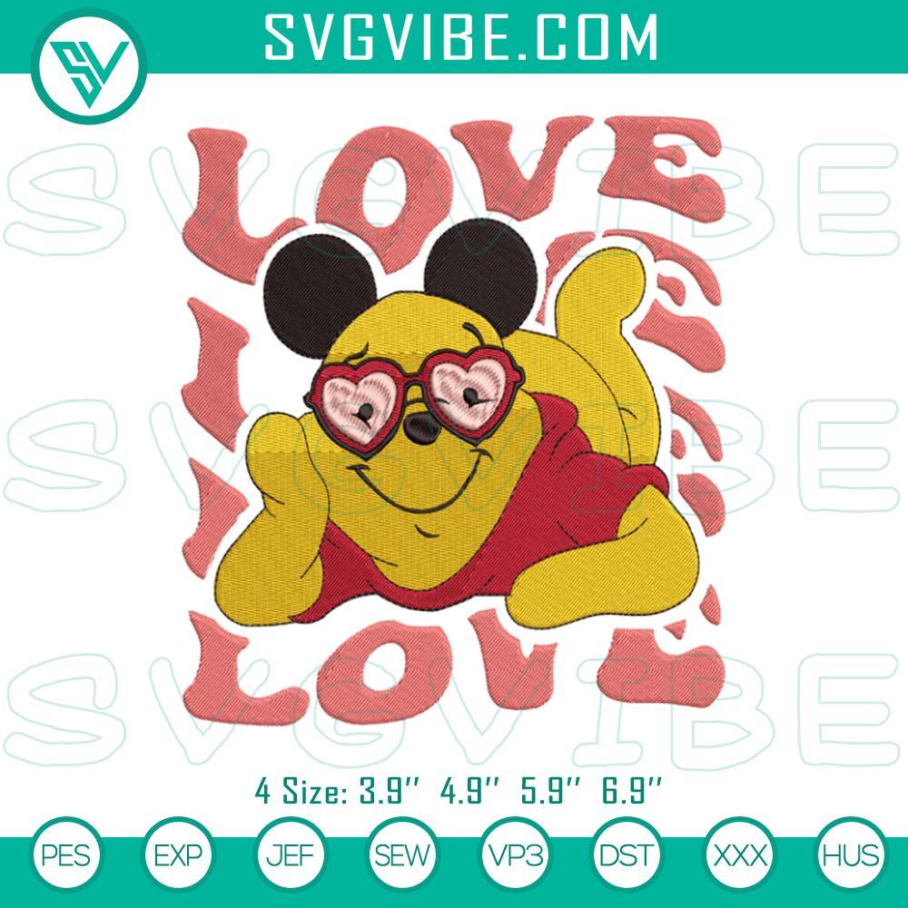 winnie-pooh-love-embroidery-design-files-winnie-the-pooh-valentines-embroidery-designs-mockup.jpg Winnie Pooh love embroidery file with nostalgic Disney Valentine theme, perfect for crafts and DIY projects.