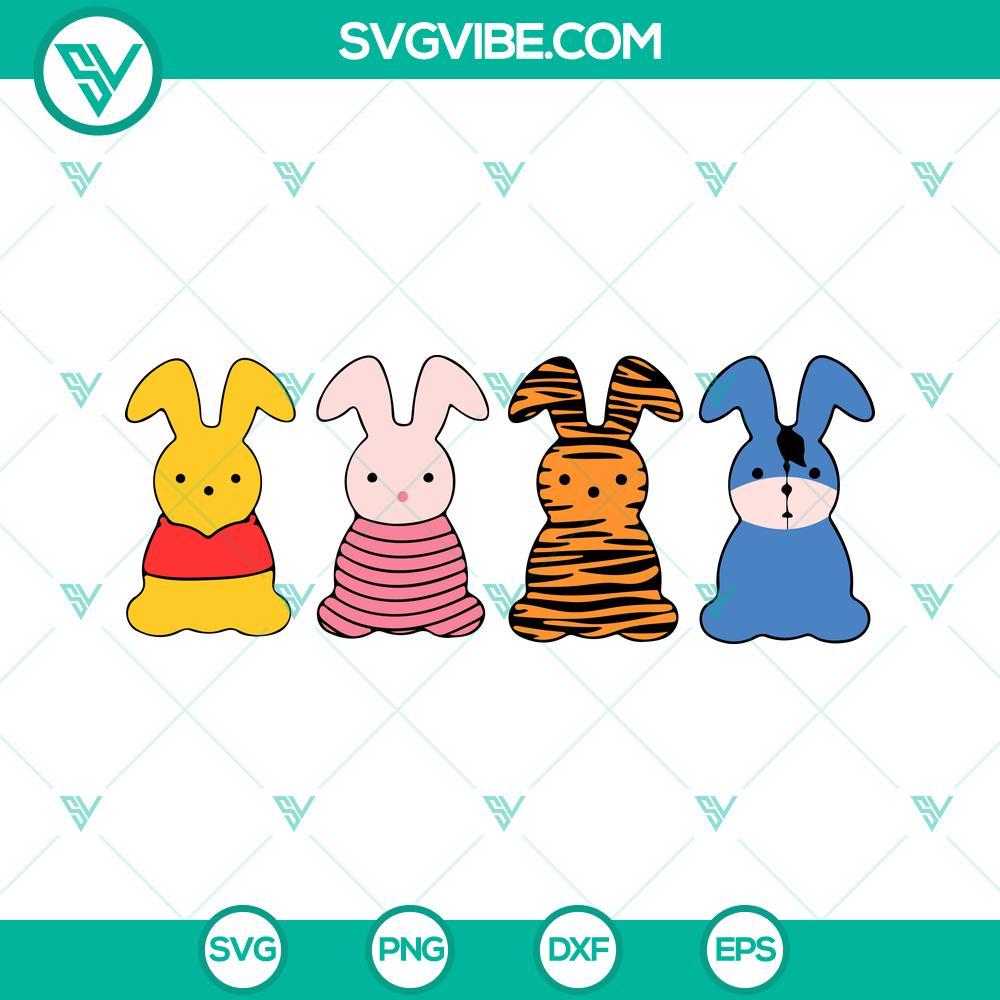 winnie-the-pooh-easter-peeps-svg-easter-bunny-svg-cute-easter-disney-svg-png-dxf-eps-1-mockup.jpg Winnie the Pooh Easter Peeps SVG files featuring Easter Bunny and cute Easter designs for crafts and projects.