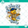 Winnie the Pooh Kansas City Royals baseball theme design file, perfect for fans.