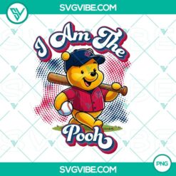 Winnie the Pooh Minnesota Twins baseball logo PNG file design, perfect for fans and sports enthusiasts.
