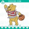Winnie the Pooh Mummy Halloween machine embroidery design, Disney spooky file for crafting projects.