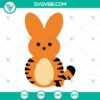 Disney Winnie The Pooh Peeps SVG bundle perfect for Easter crafts, featuring beloved characters. Ideal for Disney-themed Easter projects.