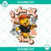 Winnie the Pooh San Francisco Giants baseball logo PNG files - design featuring beloved character with team's emblem, perfect for sports fans.