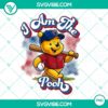Winnie the Pooh Texas Rangers baseball themed PNG design files, ideal for sports fans and digital crafting projects.