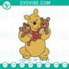 Disney Winnie the Pooh and Teddy Bear machine embroidery designs - file for craft projects.
