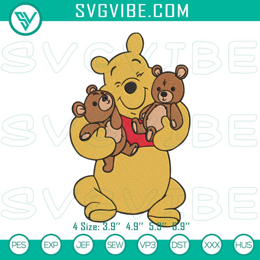 winnie-the-pooh-with-teddy-bear-machine-embroidery-designs-disney-pooh-embroidery-files-mockup.jpg Disney Winnie the Pooh and Teddy Bear machine embroidery designs - file for craft projects.