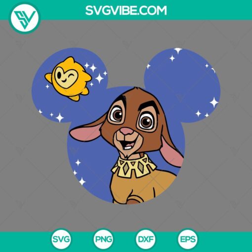 Valentino and star ears SVG cut files ideal for Cricut Silhouette, perfect for craft projects and DIY creations on various materials.