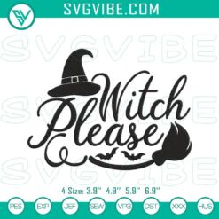 Funny Halloween witch embroidery designs machine file for Halloween crafting.