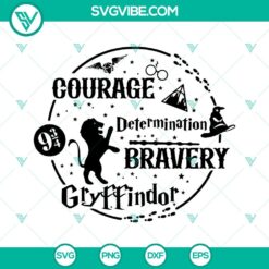 Wizardry Houses SVG File Bundle, Hogwarts SVG Files, Harry Potter SVG Download PNG 4