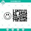 2023-themed music SVG design for New Year celebration, featuring "Y Empezar El 2023 Bien Cabron" text. Badass and perfect for downloads.