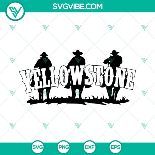 Yellowstone National Park themed SVG files for digital download, featuring nature and wildlife designs. Great for crafting projects.