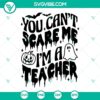 Teacher-themed SVG files for Cricut, including PNG, DXF, and EPS formats. Perfect for creating fun craft projects.