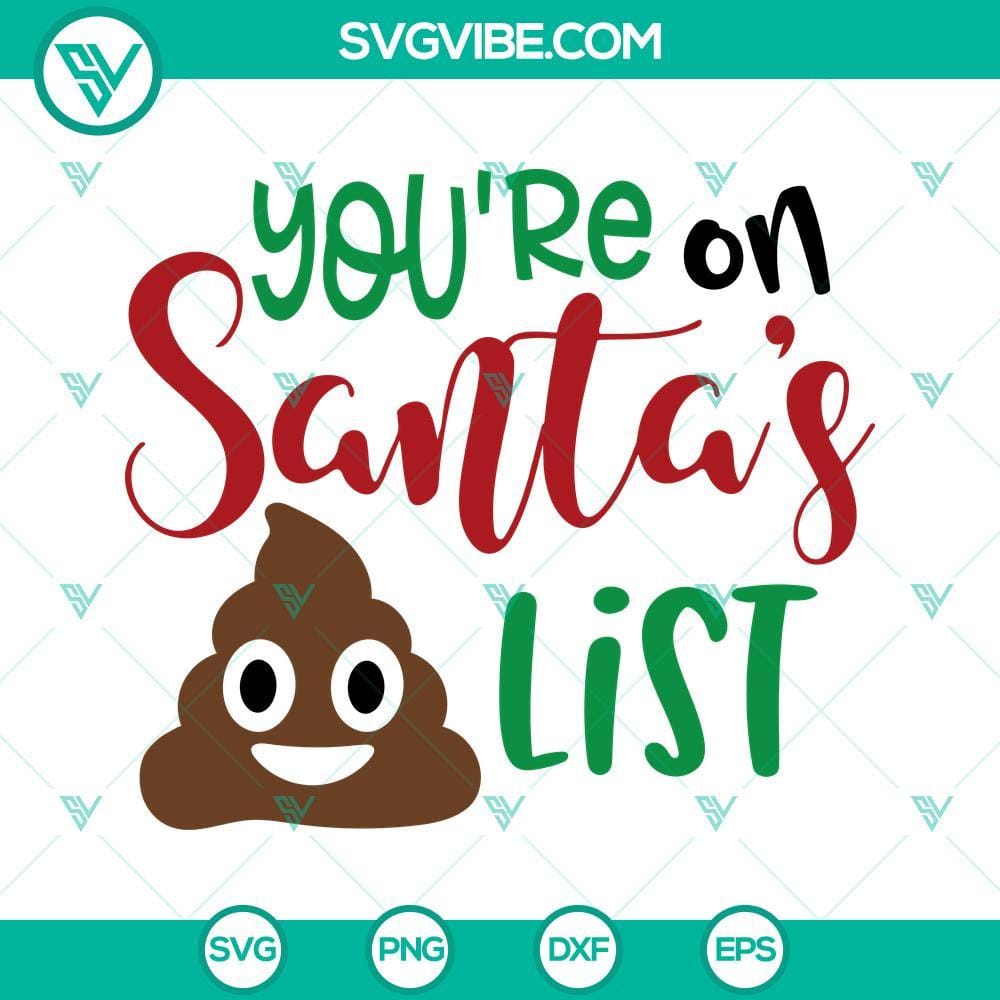 you-re-on-santa-s-shit-list-svg-christmas-toilet-paper-svg-shit-list-christmas-svg-instant-download-cut-file-9-mockup.jpg Funny Christmas SVG design featuring "You're On Santa's Shit List" and toilet paper design. Perfect for holiday crafting.