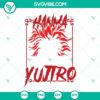 Yuujirou Hanma SVG download featuring Baki design for Cricut, PNG, DXF, and EPS formats.