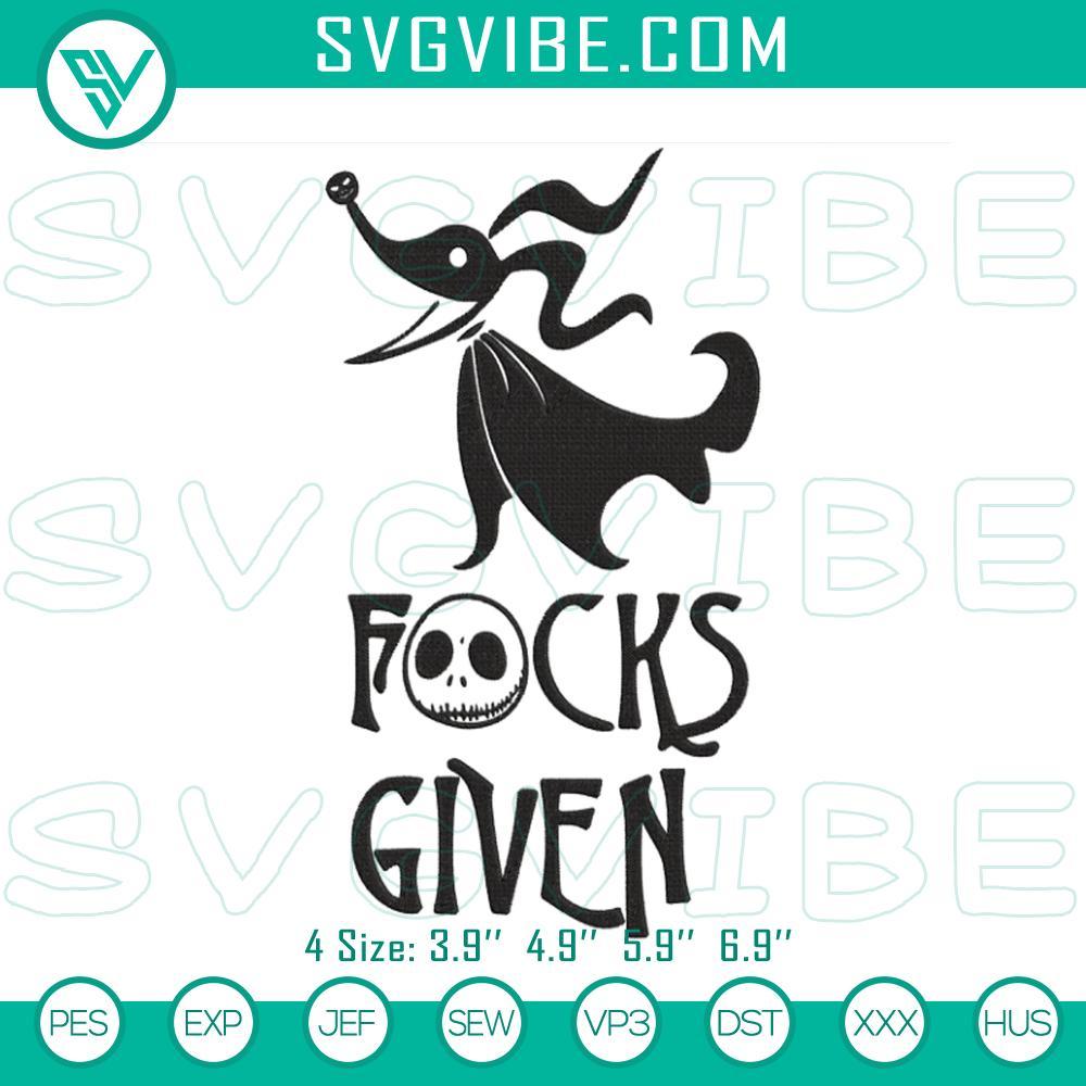 zero-fucks-given-embroidery-files-zero-nightmare-before-christmas-embroidery-designs-mockup.jpg Quirky Nightmare Before Christmas themed embroidery files with Zero Fucks Given design, ideal for funny Halloween crafts.