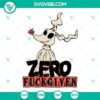 Zero Fucks Given and Nightmare Before Christmas SVG downloads with PNG and DXF files, edgy and gothic designs for crafting projects.