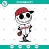 Jack Skellington Halloween themed Arizona Diamondbacks SVG and PNG design.