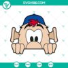 Atlanta Braves mascot Blooper graphic in SVG and PNG format for digital use.