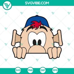 Atlanta Braves mascot Blooper graphic in SVG and PNG format for digital use.