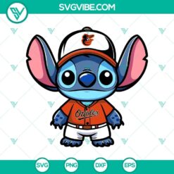 Baltimore Orioles stitched baseball logo digital download in SVG, PNG, DXF, and EPS formats for DIY crafts and projects.