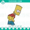 Bart Simpson needlework patterns, vintage cartoon embroidery designs for sewing projects.