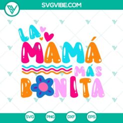 Mother's Day SVG with "Beautiful Mama" design, perfect gift for Mom.