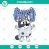 Bluey Muffin Metal SVG featuring a unique Muffin Heeler Cut File design, perfect for crafting projects.