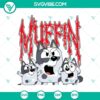 Bluey muffin vector & metal muffin SVG/PNG designs for digital products.