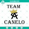 Canelo Alvarez team SVG file with logo design, ideal for digital projects.