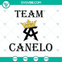 Canelo Alvarez team SVG file with logo design, ideal for digital projects.