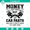 Car parts SVG design featuring various automotive elements, perfect for mechanics and car enthusiasts, ideal for digital projects.