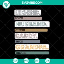 Father's Day SVG design for Dad, Grandad, Husband customizable gift. Personalized digital graphic for Father's Day celebration.