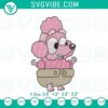 Cute Baby Coco and Bluey embroidery patterns, adorable cartoon machine files for crafting projects.