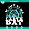 Earth Day themed SVG bundle with stylish designs to celebrate our planet, perfect for digital crafting projects.