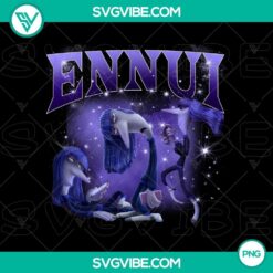 Ennui Inside Out 2 PNG Sublimation Design featuring abstract colorful patterns in a trendy and artistic style for digital printing.