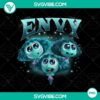 Envy Inside Out 2 abstract green and black digital download design with transparent background. Ideal for fashion or branding projects.