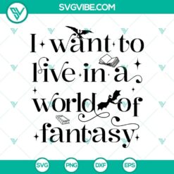 Fantasy World SVG: Dragons, Books &amp; Imaginary Tales
