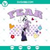 Inside Out 2 Fear SVG PNG design showing animated character Fear in digital format, perfect for theme related projects.