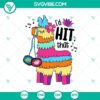 Cute llama Cinco De Mayo pinata SVG design for festive celebrations. Perfect for crafts and decorations.