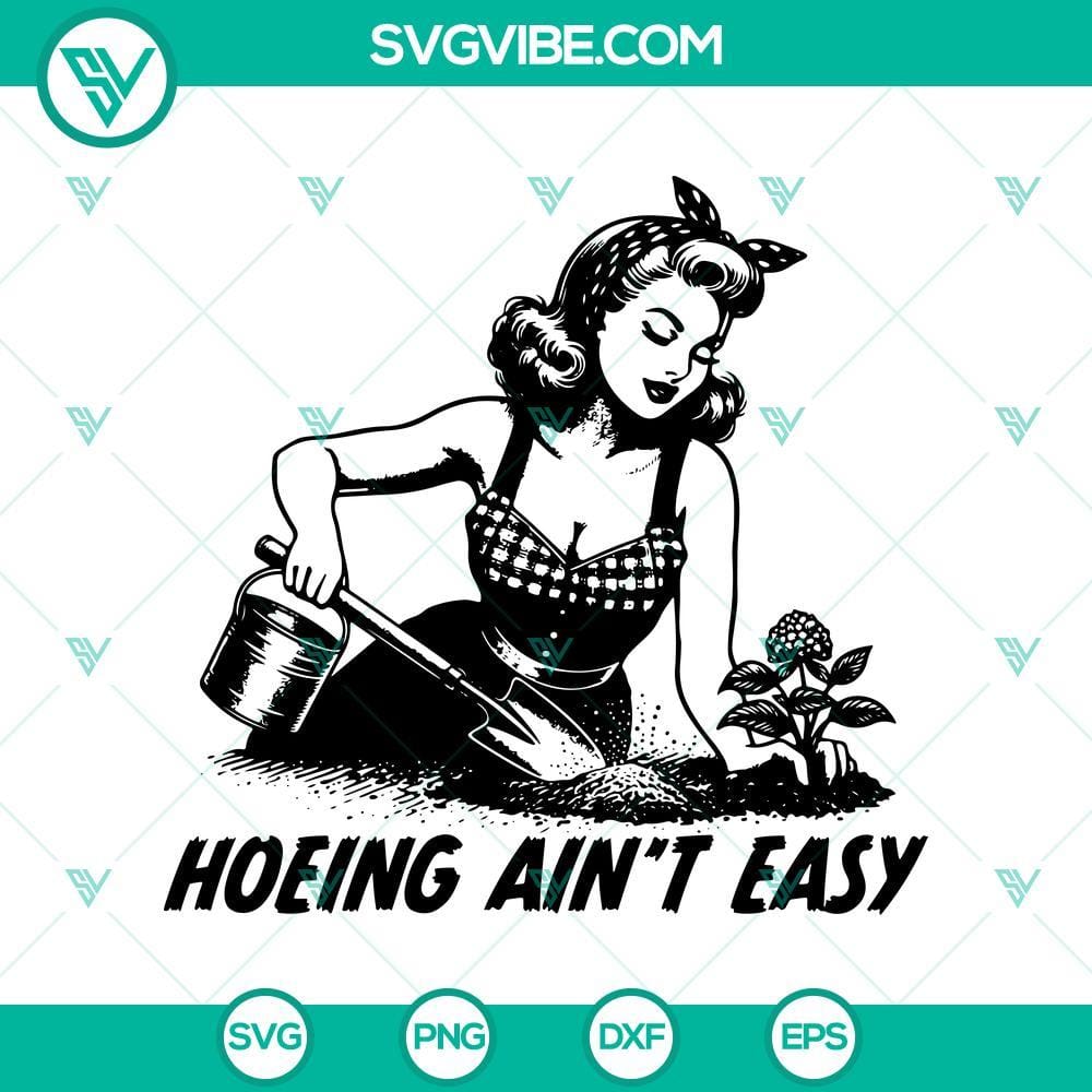 Gardening is Tough SVG, Planting SVG, Garden Lover SVG, Horticulture SVG Gardening lover SVG featuring tough planting design perfect for horticulture enthusiasts.