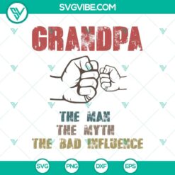 Grandfather SVG PNG illustration with legend, myth, and mischievous influence concept, ideal for digital projects.