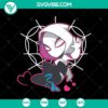 Gwen Stacy Spider-Woman vector clipart in SVG & PNG format, ideal for comic-themed designs.