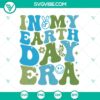 Happy Earth Day Era SVG design with colorful text "Celebrate Earth Day" perfect for Earth Day celebration graphics.