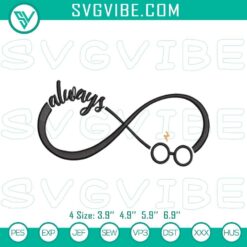 Harry Potter Infinity Stitch design files featuring magical wizard pattern for crafting and digital projects.