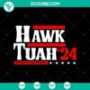 Hawk Tuah 24 and Spit On That Thang design in SVG, PNG, EPS, DXF format for digital use.