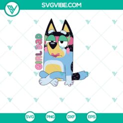 Heeler dad Bluey SVG for Father's Day, featuring a humorous design. Perfect for Bluey fans and dog lovers.