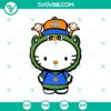 Hello Kitty x Houston Astros Orbit Mascot baseball SVG design with vibrant colors and playful characters, perfect for baseball fans.